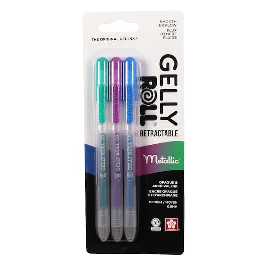 Gelly Roll® Metallic® Medium Retractable Pen Set